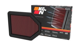Genesis G80 Performance Air Intake - K&N Engineering - High-Flow Air Filter - `21-`22